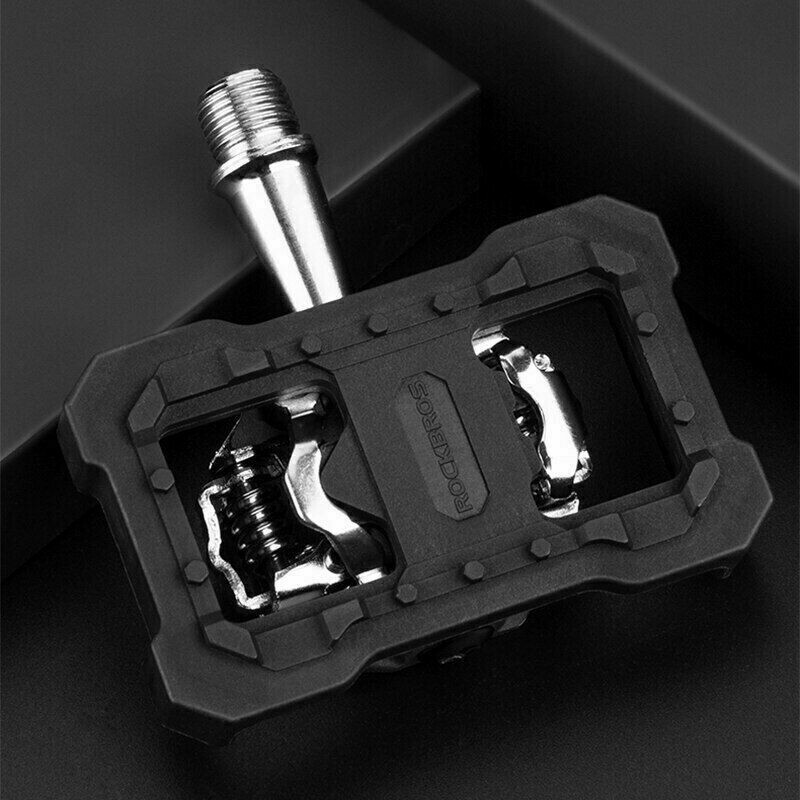 ROCKBROS Bicycle Clipless Pedal Nylon Flat Platform Adapter Conversion 2pcs