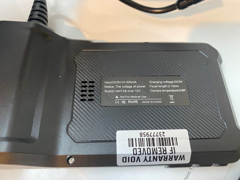 WINWEND Endoscope Camera with Light - 4.3" LCD Screen 16.5ft