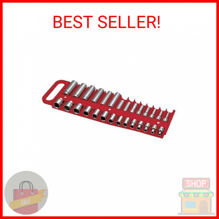 Lisle 40200 Red 3/8" Magnetic Socket Holder