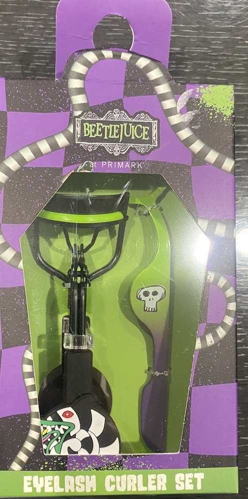 Beetlejuice eyelash curler Set Cool New!!