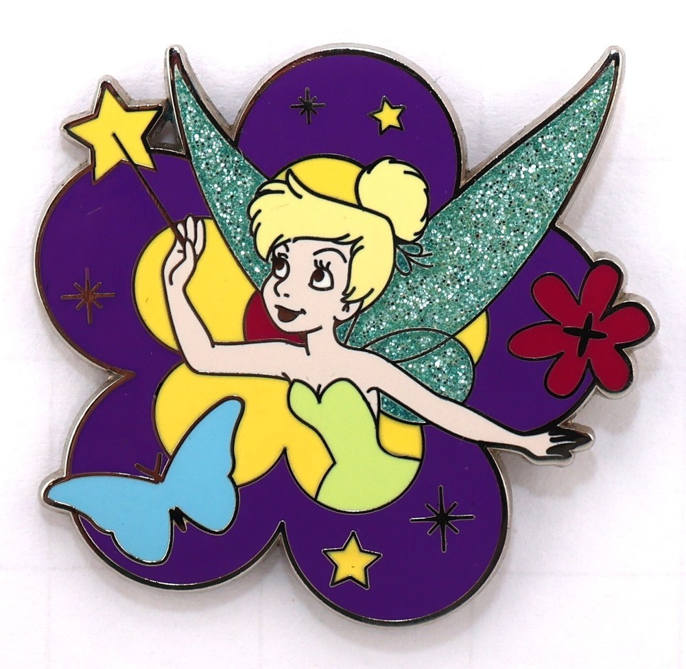 Tinker Bell Glitter Wings Disney Pin