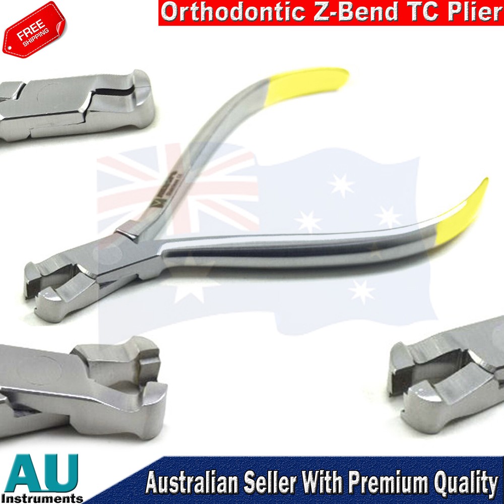 Z Bend Wire Bending Pliers TC Archwires Forming Loop Detailing Instruments Lab