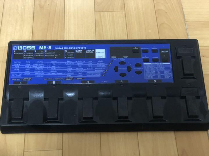Boss ME-8 GUITAR MULTIPLE EFFECTS Pedal Processor MIJ Roland Tested Working