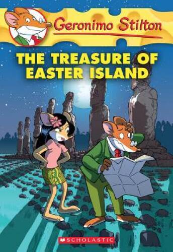 Geronimo Stilton #60: The Treasure of Easter Island - Paperback - GOOD