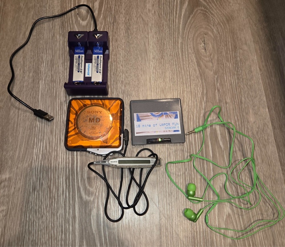 SONY MZ-E45 Portable MD Player - Tested and Working but PLEASE READ