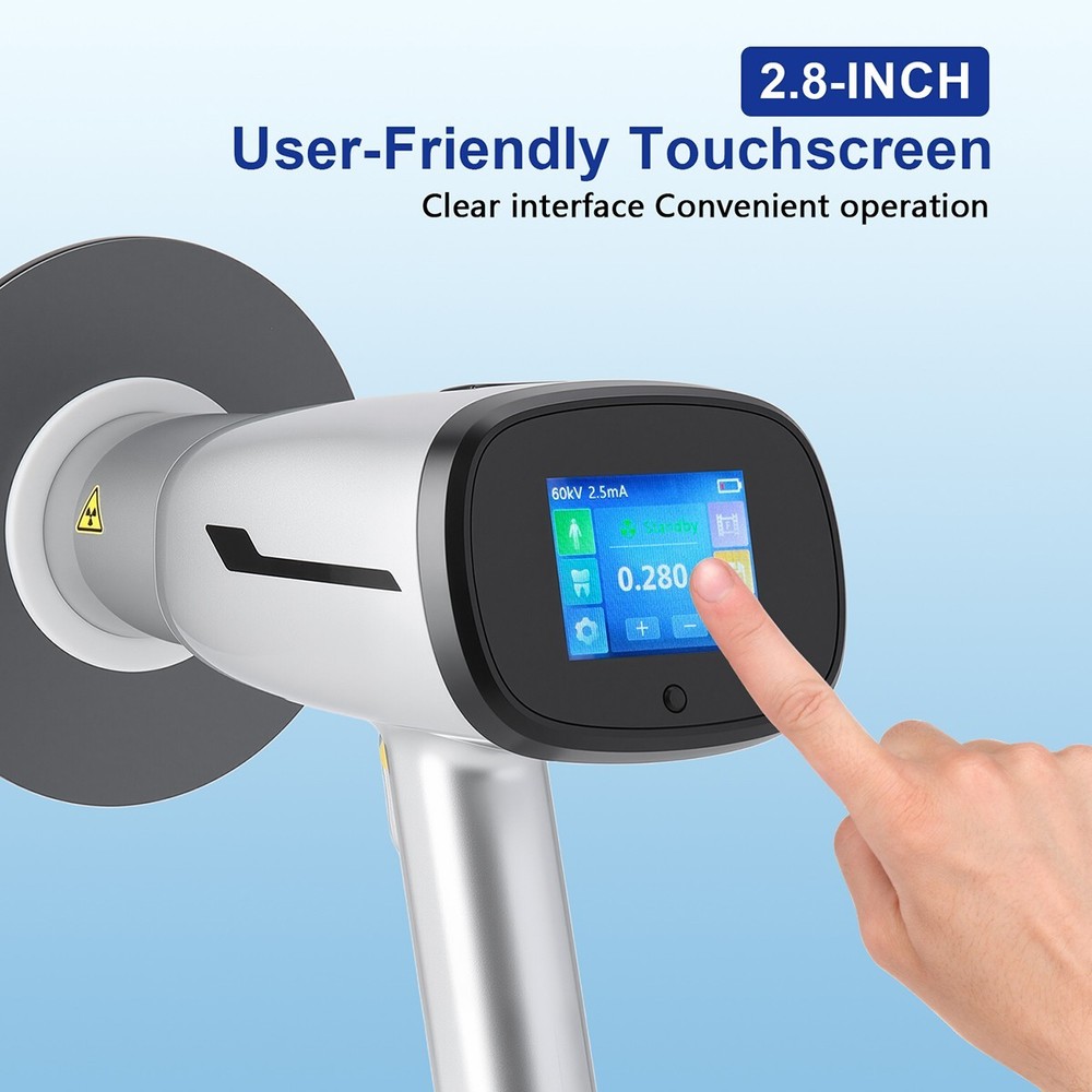 Portable Dental Mobile Scatter Shield X Digital Ray Touch Machine High Frequency