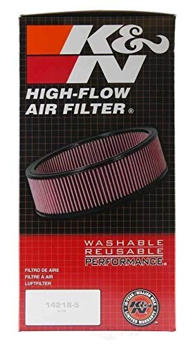 Engine Air Filter: Reusable, Clean Every 75,000 Miles, Washable, Premium,