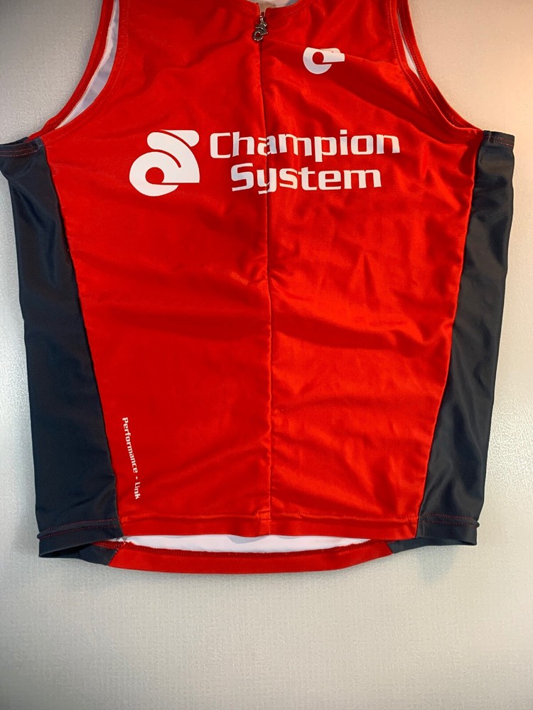 Champion System Womens Performance Link Tri Triathlon Top Medium M (6545-3)