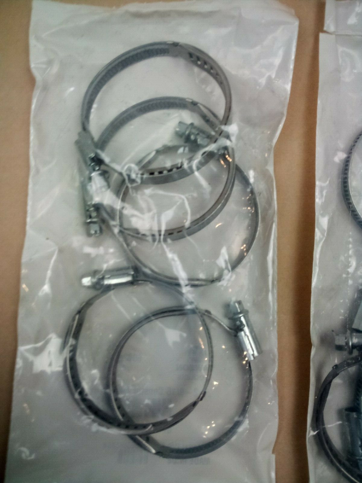 (2 Packs of 5 ) LAWSON PRODUCTS 2-2-9/16 Constant Tension Spring Clamps 60626