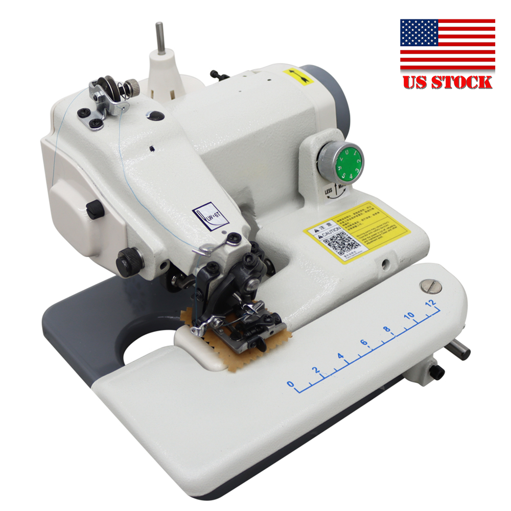 Invisible Stitch Machine LWx6T Single Thread Blind Stitch Sewing Machine 110V