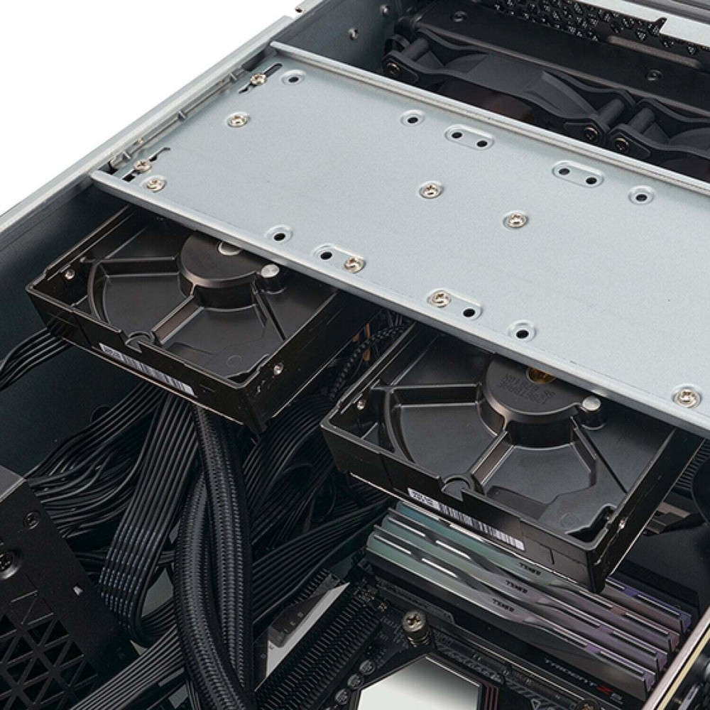 SilverStone RM44 4U Rackmount Server Chassis Enhanced Liquid Cool Compatibility