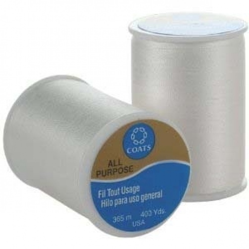 White Coats & Clark All Purpose Thread 400 Yard Spool - Various Quantity Options