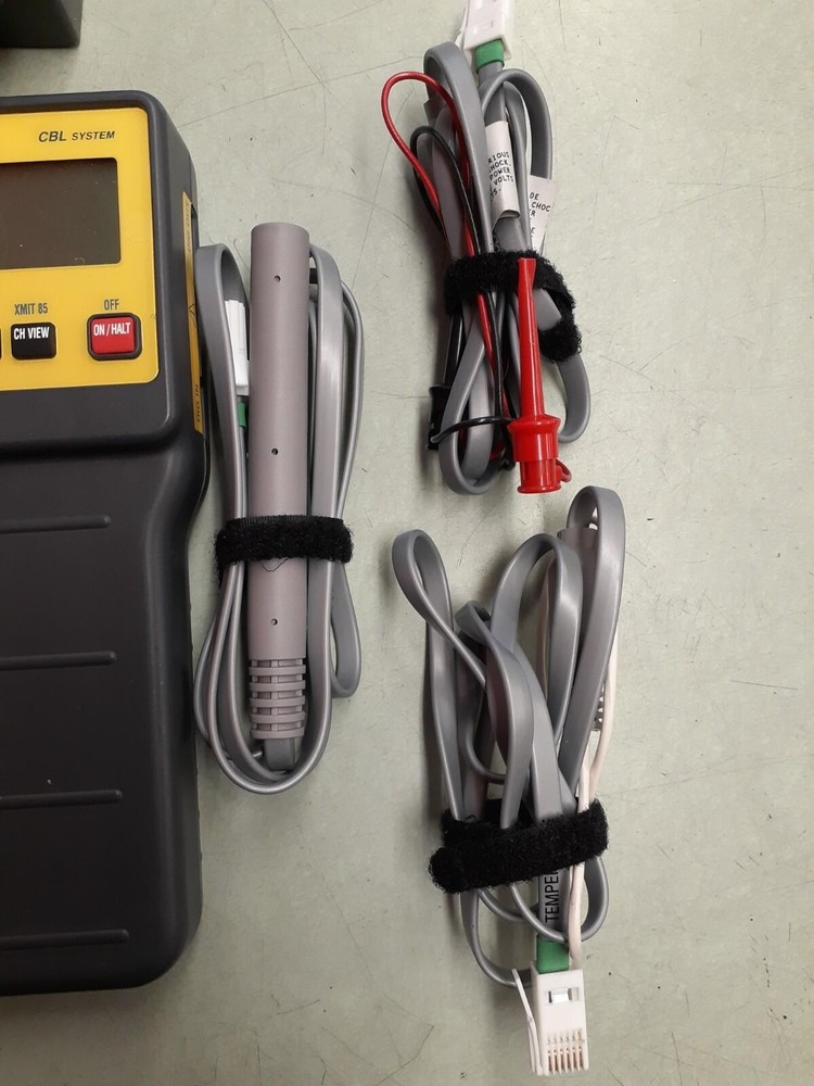 (2) Texas Instruments CBL System Laboratory Data Collector + Adapters