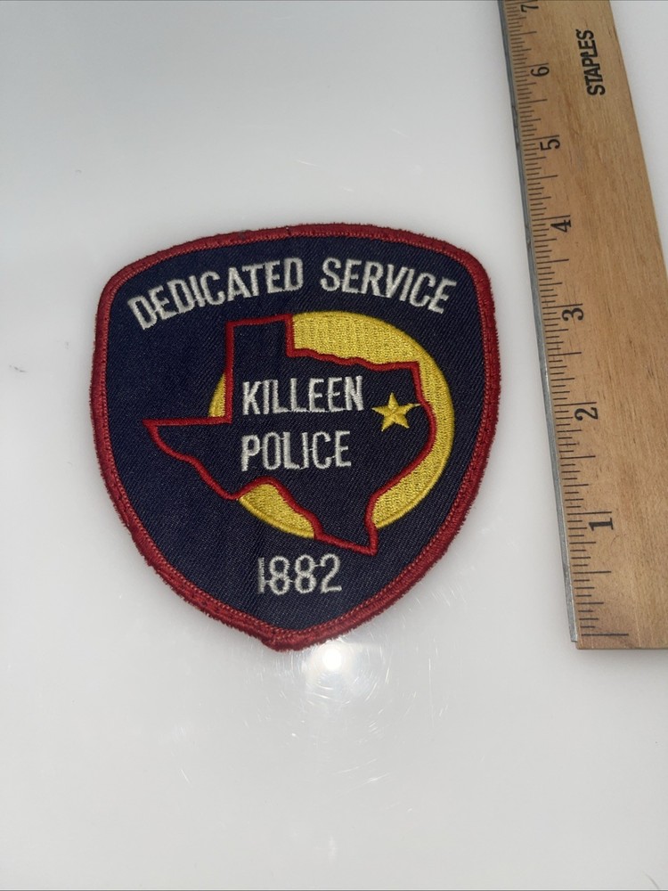 TX Killeen Texas Police Patch