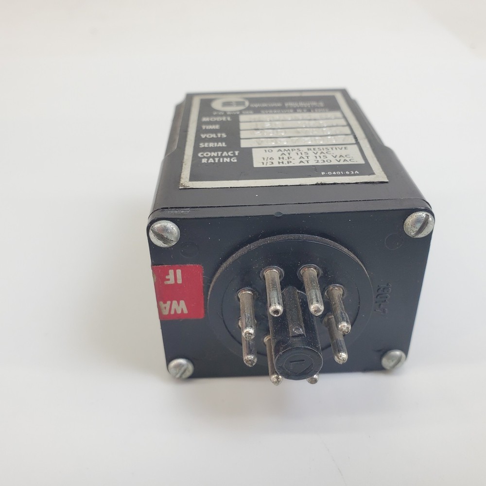 Syracuse Electronics TSR00415 Time Delay Relay 120 Sec 230VAC 10A