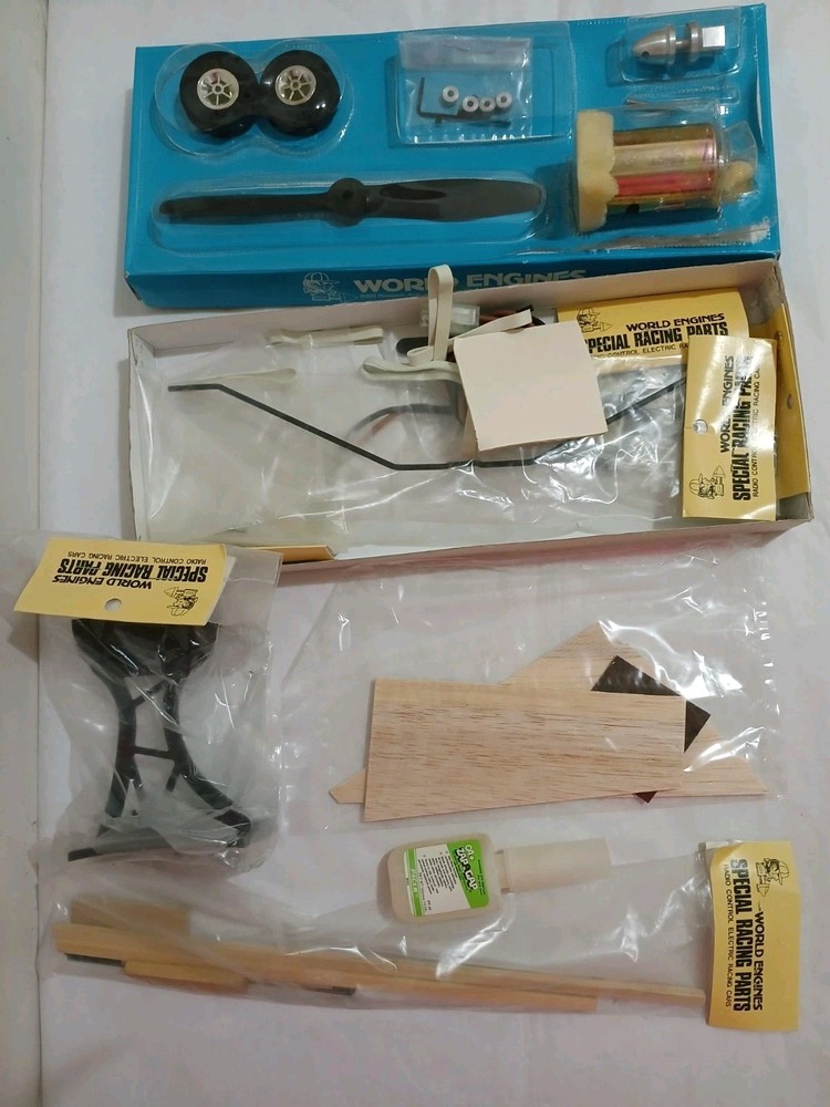 Vintage World Engines Black Eagle 540 Motor Glider Plane