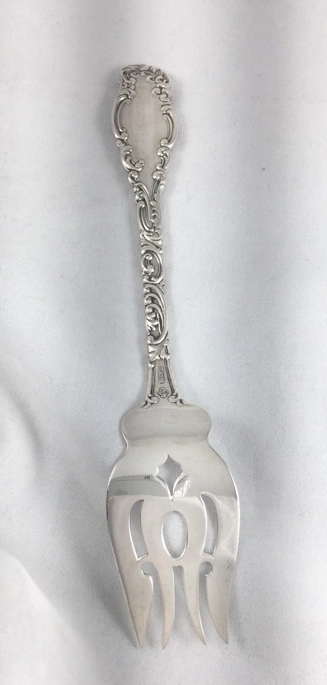 Monterey by Alvin Sterling Chipped Beef Serving Fork - 6 7/8"