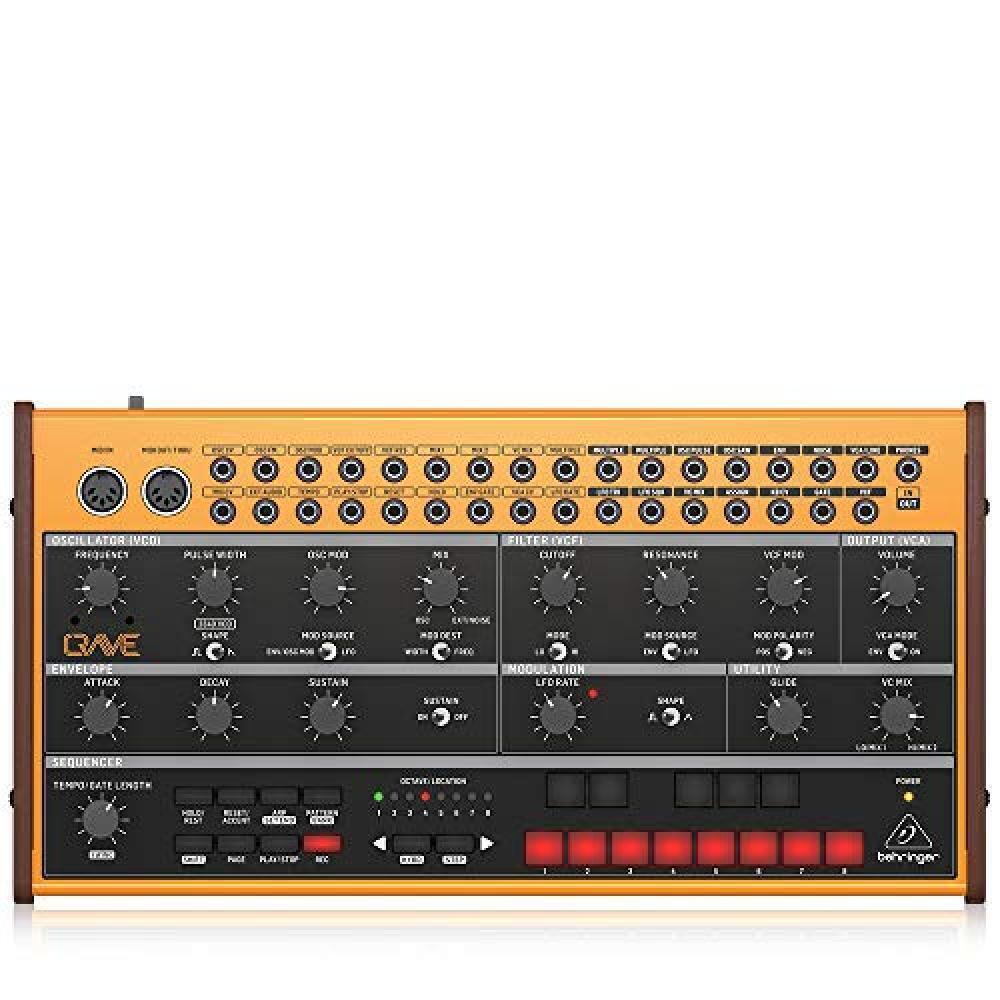 Behringer Crave Analog Semi-Modular Synthesizer with 32-Step Sequencer