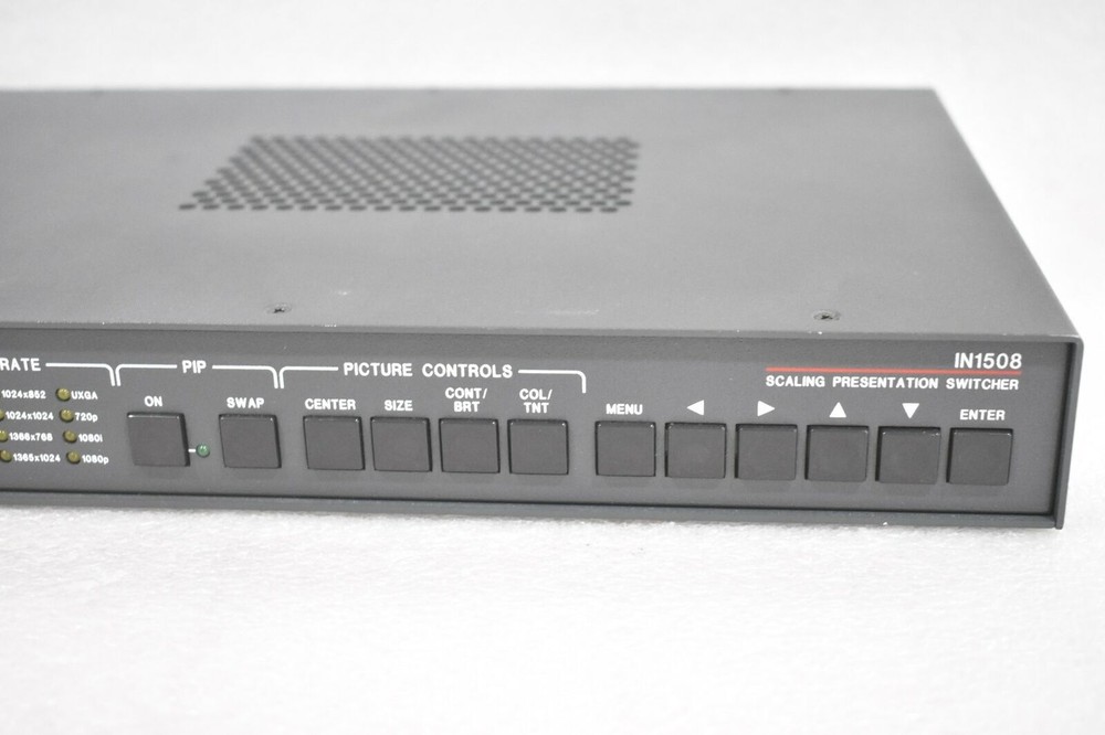 EXTRON IN1508 VIDEO SCALING PRESENTATION SWITCHER RACK MOUNTABLE