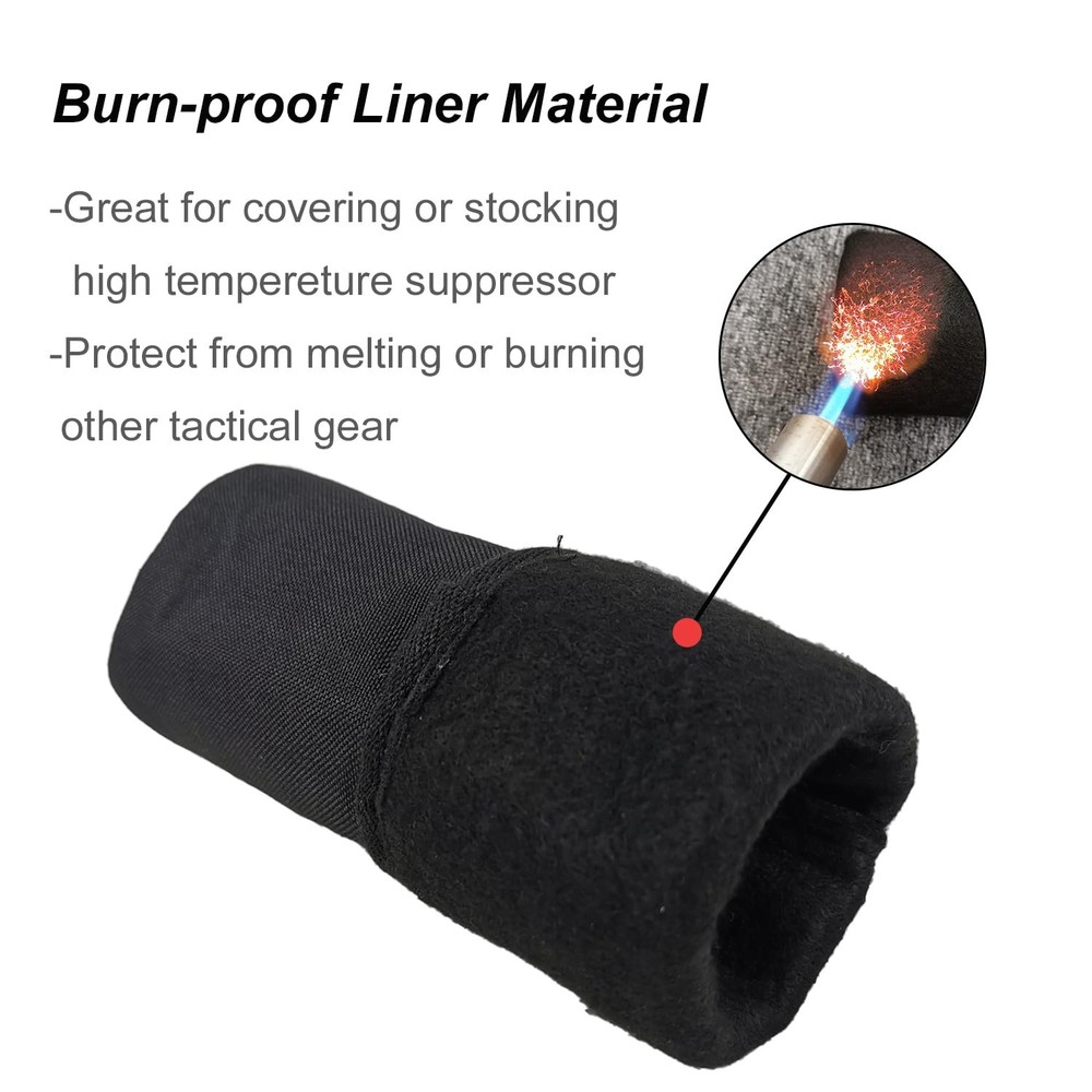 Suppressor Sleeve Cover Hot Suppressor Storage Pouch Case