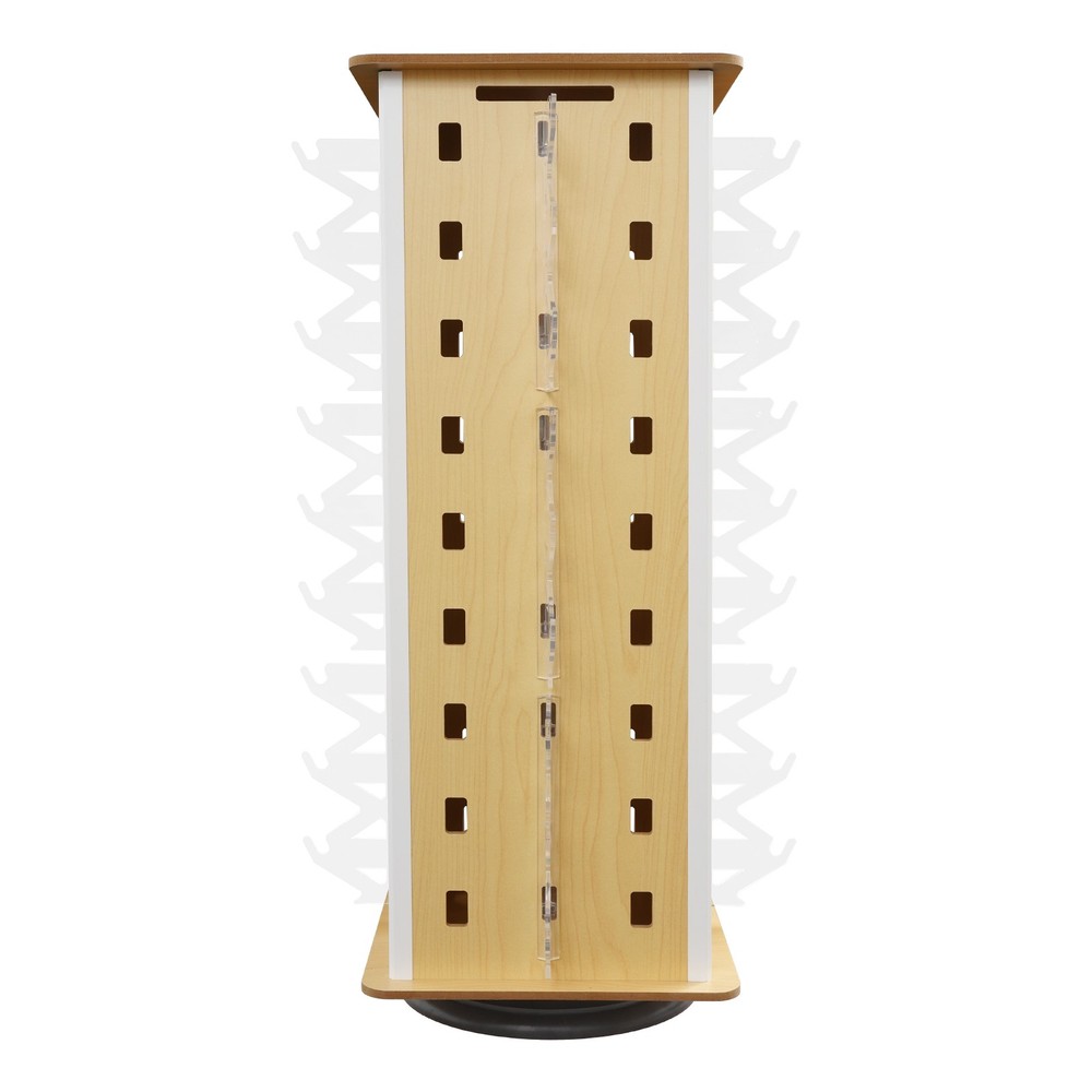 360°Rotating Sunglass Display Rack Square Eyeglass Organizer Holder Freestanding