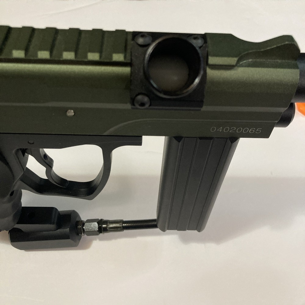 Spyder E-MR1 Electronic Paintball Marker w/ Tactical Stock – Untested