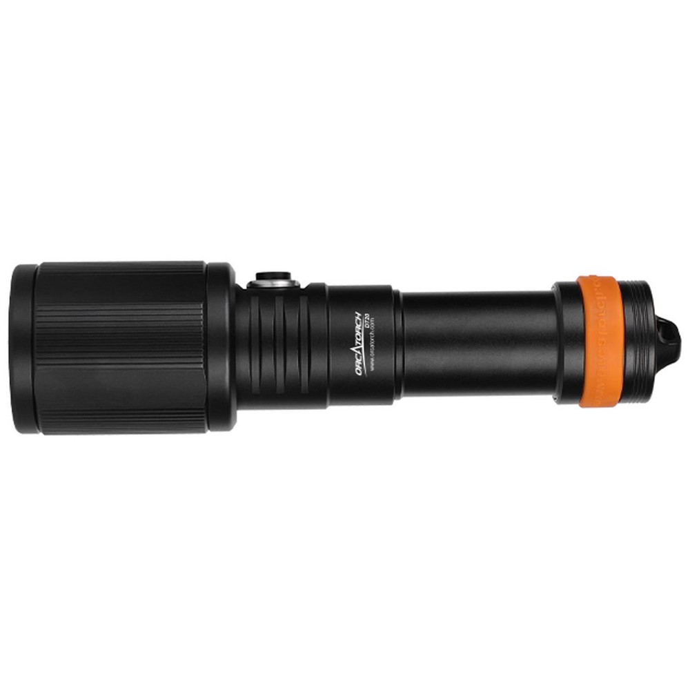 OrcaTorch D720 Super Focus Beam Angle Dive Light Open Box
