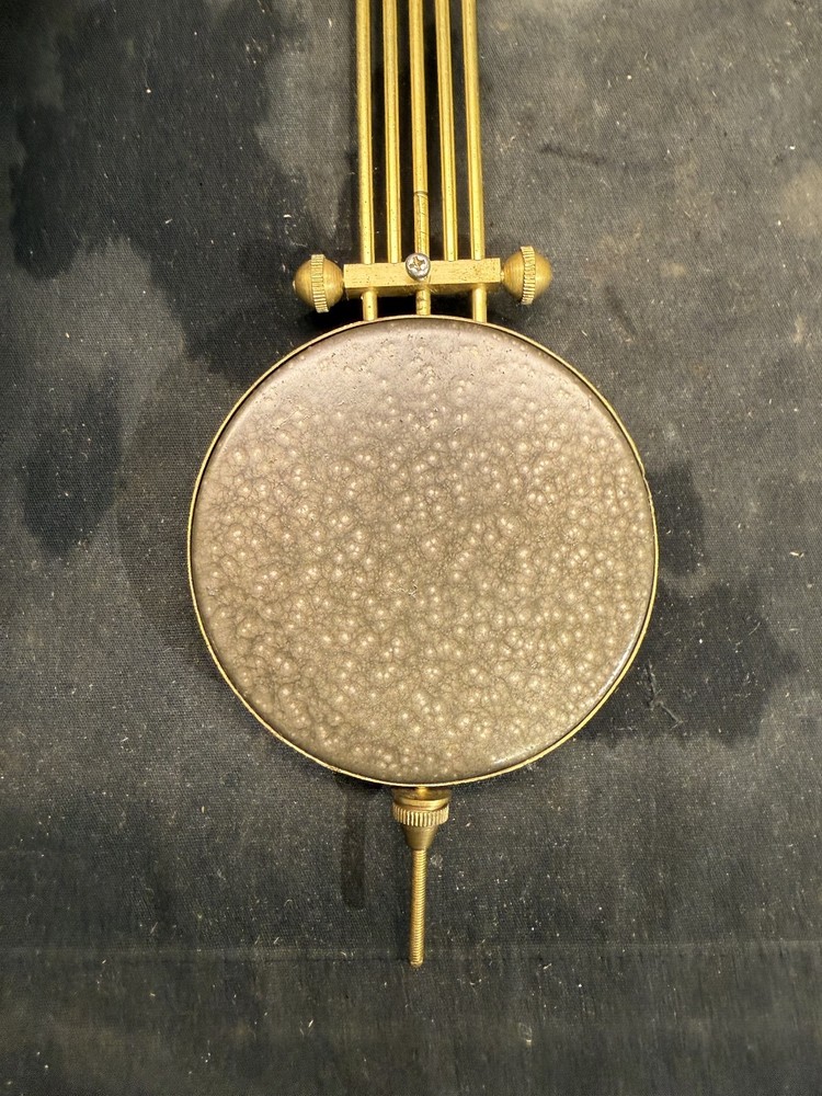 (CC66) Antique German R-A Wall Clock Pendulum 11"