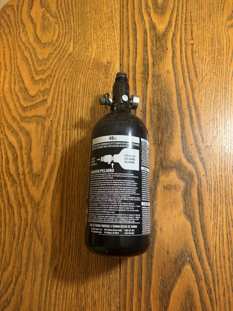 Empire Paintball Tank Untested As Is