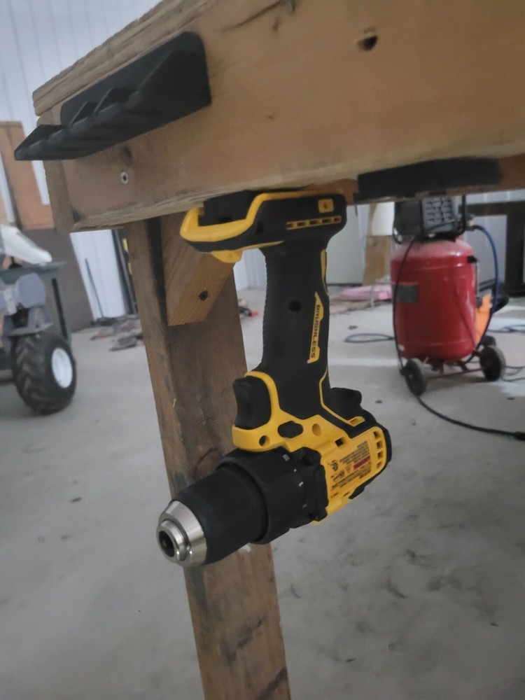 DeWalt 20V Yellow Tool Holder Wall Mount (10-Pack)