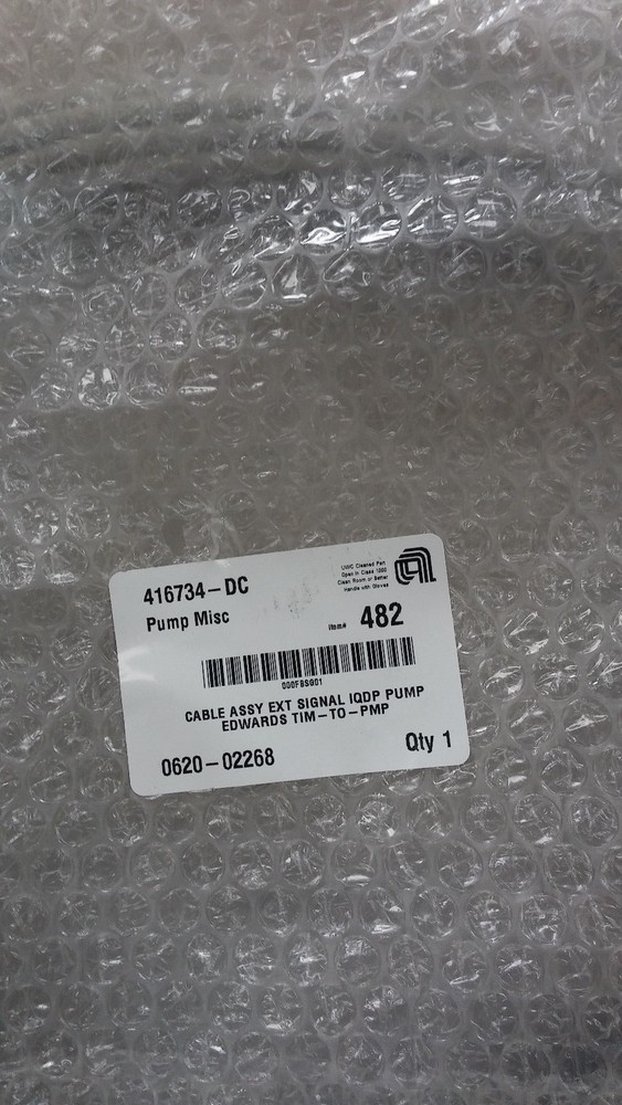 AMAT APPLIED MATERIALS 0620-02268 EXT Signal IQDP Pump Cable Assembly