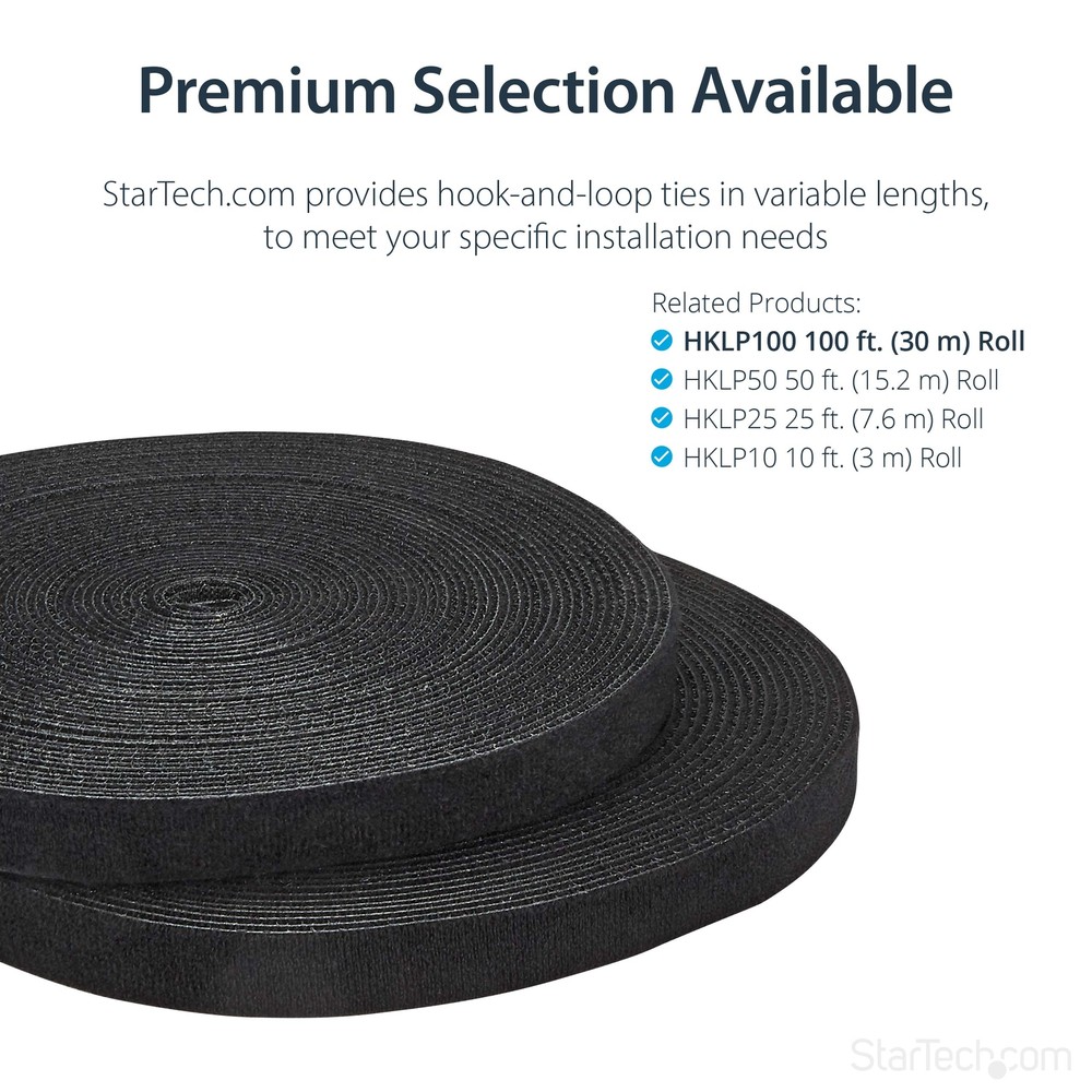 100' Hook and Loop Cable Tie