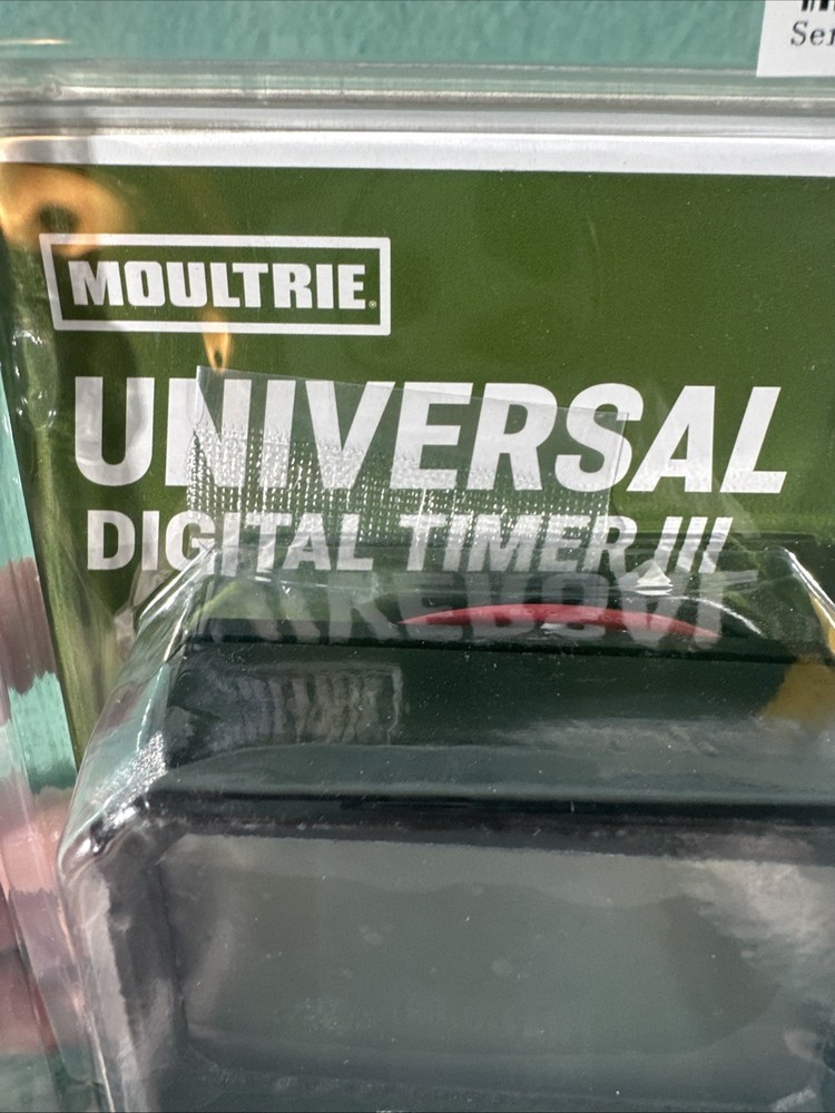 Moultrie Universal Digital Timer III Programmable Feeder Timer Black (MFA-15095)