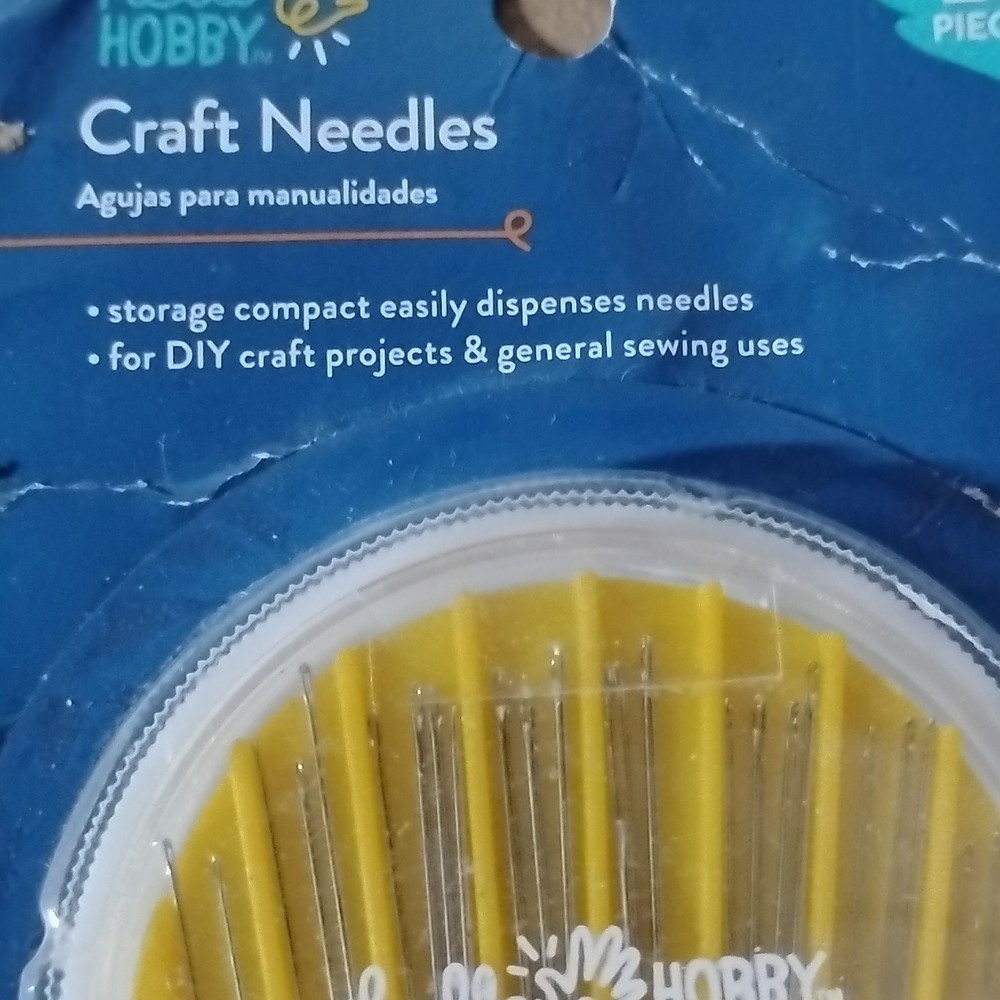 Hello Hobby Craft Needles 25 Assorted Sharp Tip Sizes MPN 22026