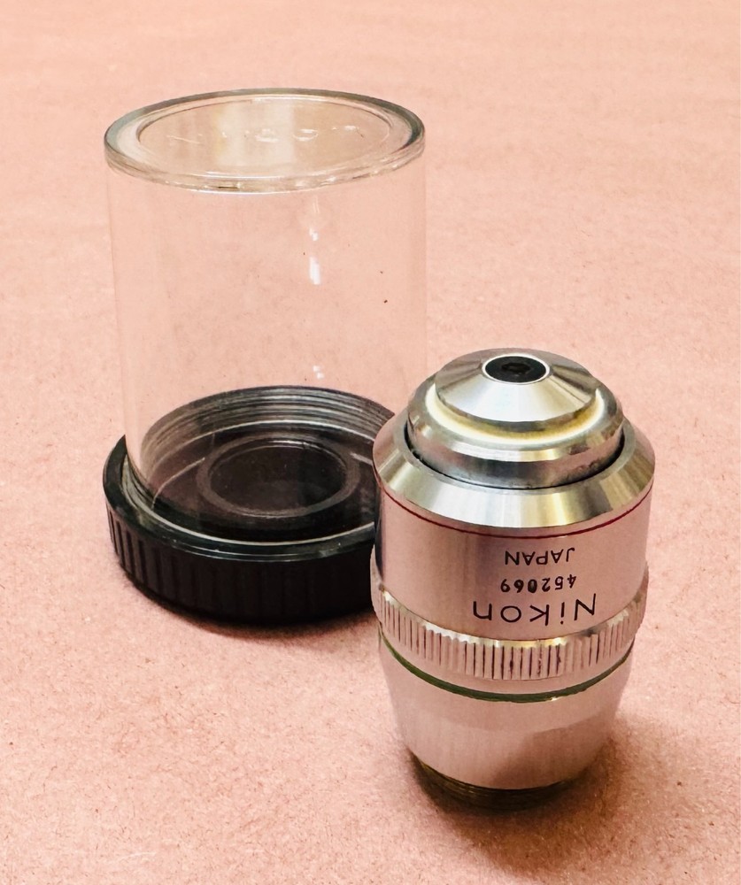 Nikon Fluor 20X/0.75 Ph3 DL Phase Contrast Microscope Objective Lens 150mm