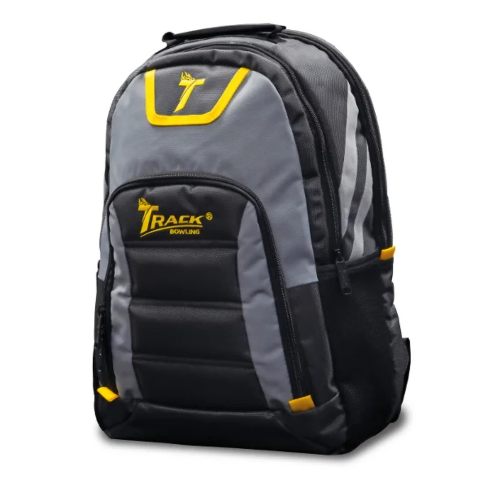 Track Select Black Yellow Bowling Backpack