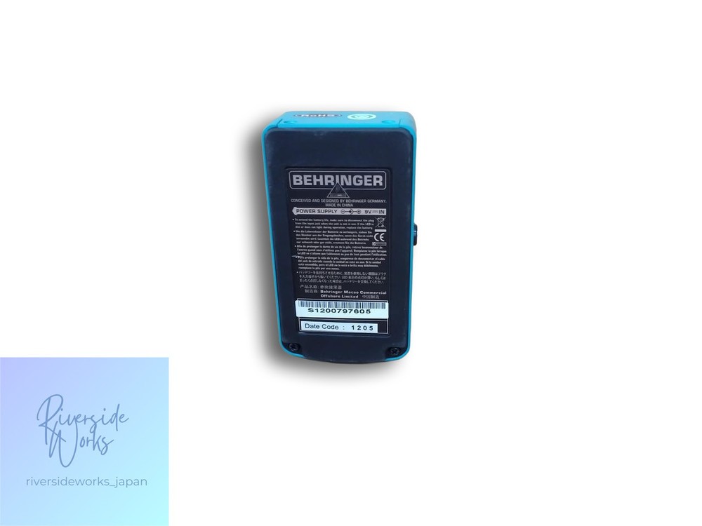 BEHRINGER CS400 Compressor Effects Pedal for Guitar JP