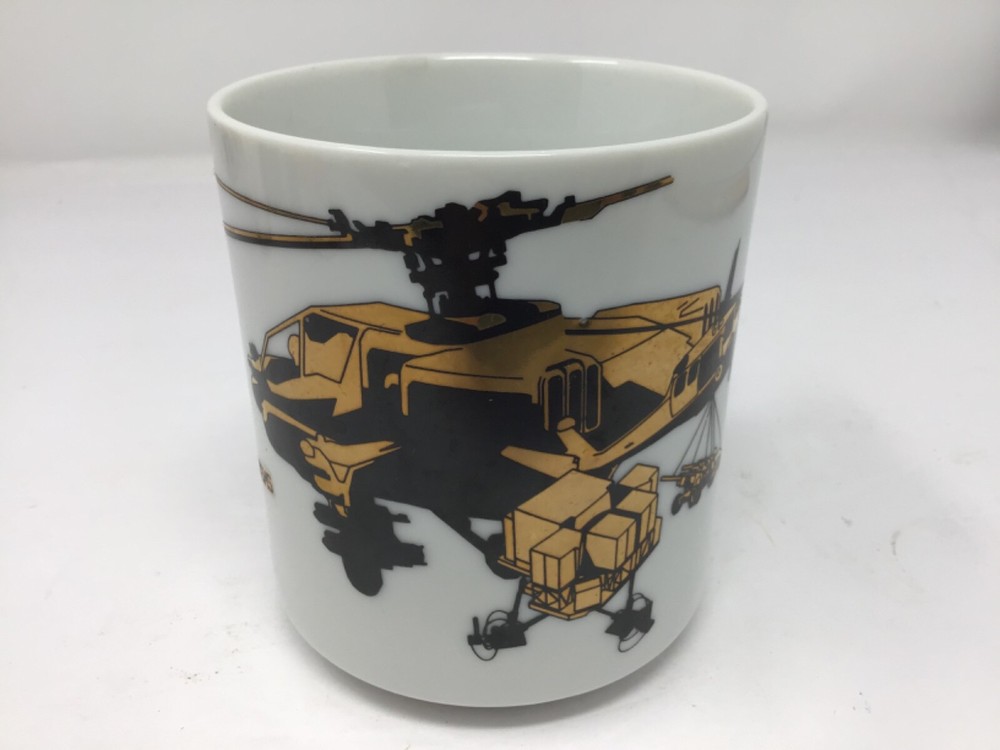 Synthetic Flight Training Systems Coffee Cup Mug Gold Black