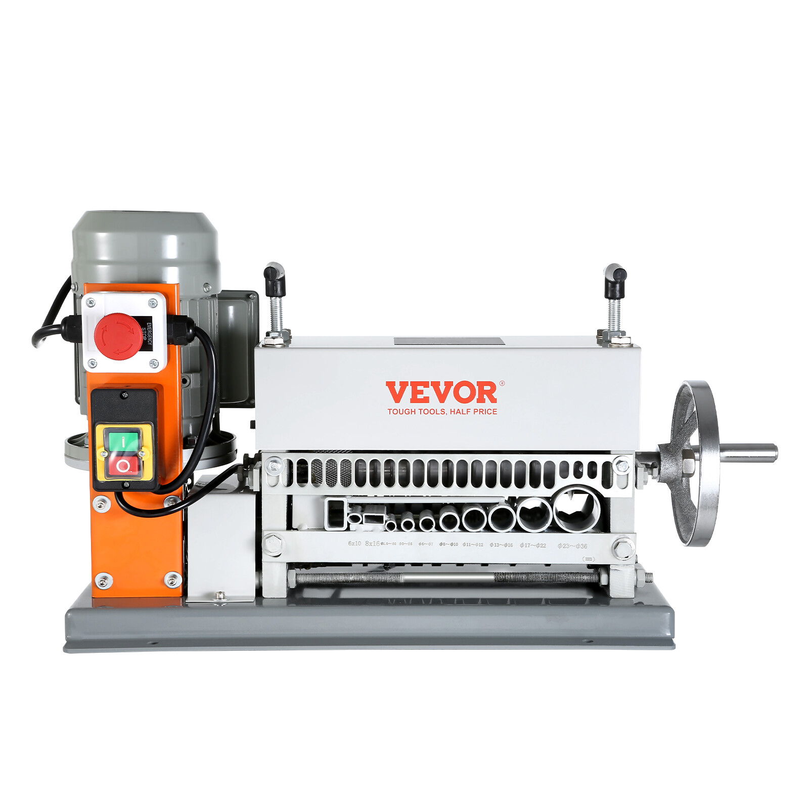 VEVOR Electric/Manual Wire Stripping Machine Copper Cable Stripper 0.06''-1.42''