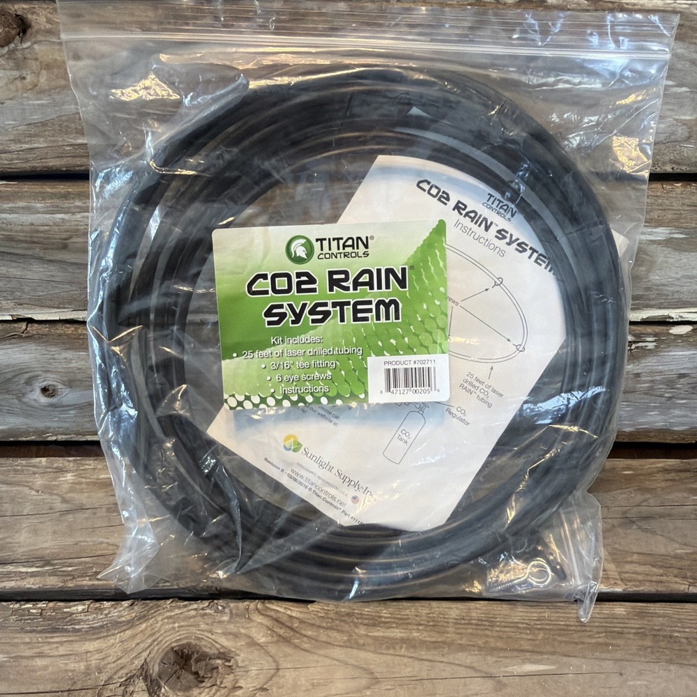 CO2Meter Grow Room Controller & Hydroponic Emitter Regulator & Extra Tubing