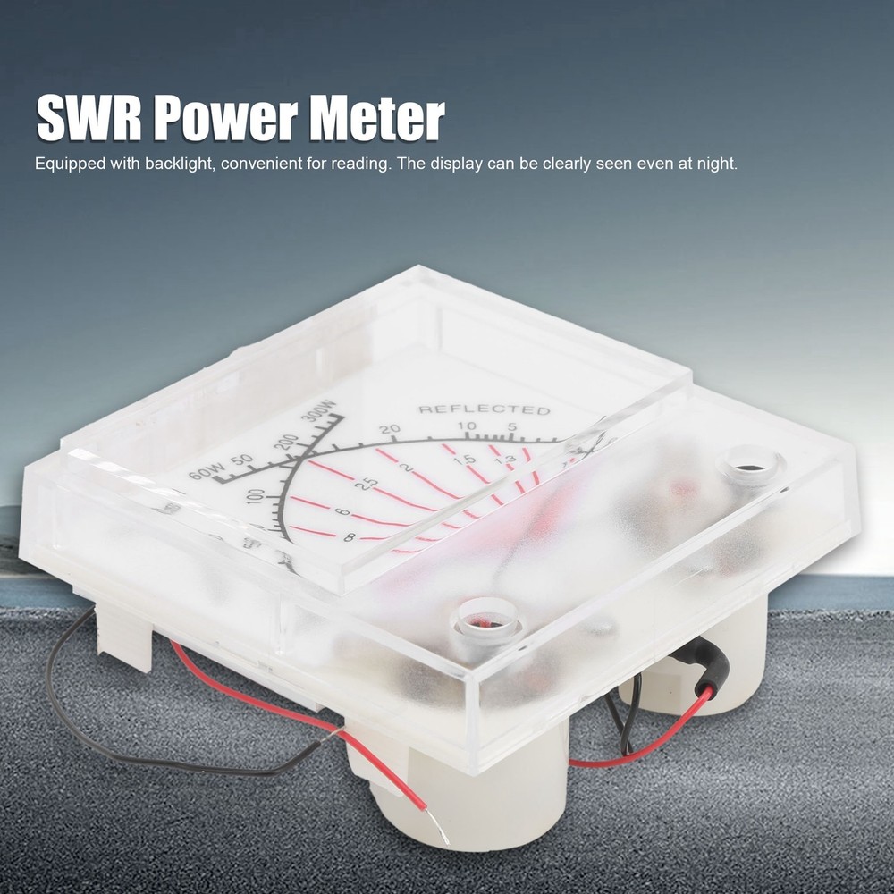 High Accuracy SWR Power Meter With Backlight For Broadcasting