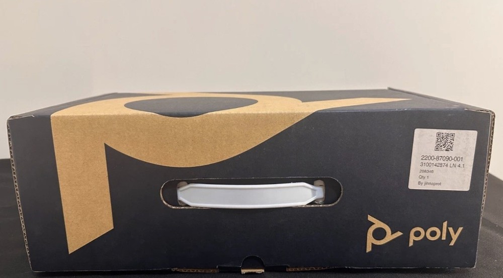 New-HP POLY Studio E70 Smart Camera | Auto-Tracking 4K USB C | Wall Mount Inc