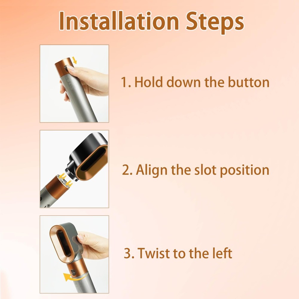 For Dyson Airwrap Styler Pre-Styling Dryer Attachment - Fast Drying