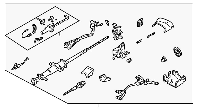 Genuine GM Steering Column 26110535