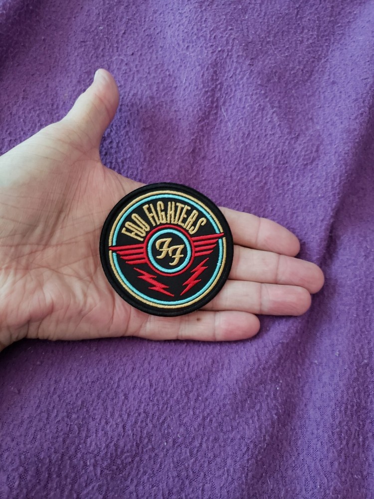 Foo Fighter's Embroidered Patch 2 And 1/2 Inches