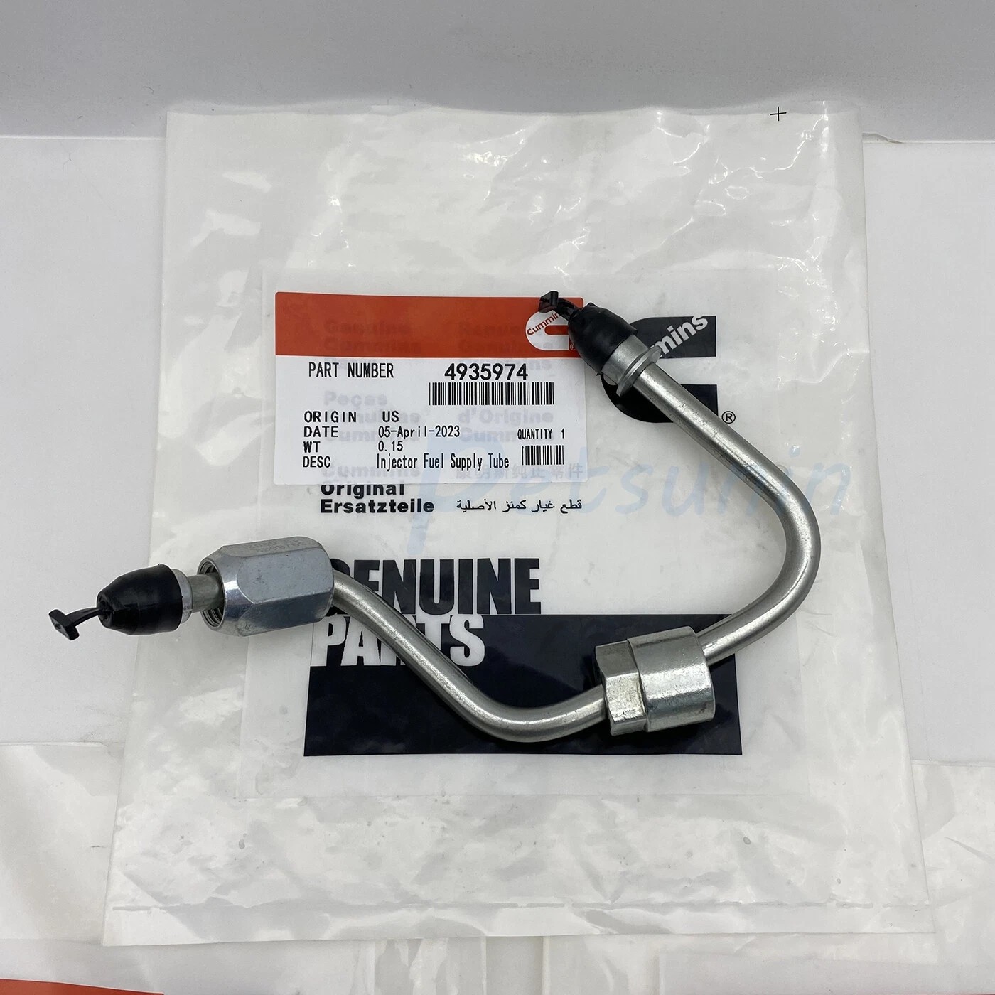 0445226044 Fuel Rail Fuel Line kit Cummins OE 4937282 For 2007.5-2012 RAM 6.7L