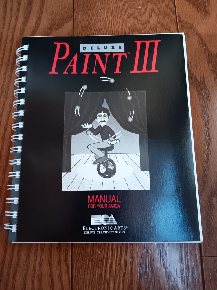 Amiga Deluxe Paint 3 Computer Software Tested/Works