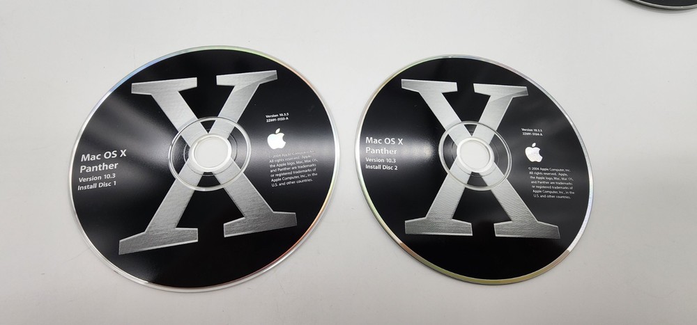 Mac OS X 10.3.2 Panther Full Retail Version (M9227LL/A)