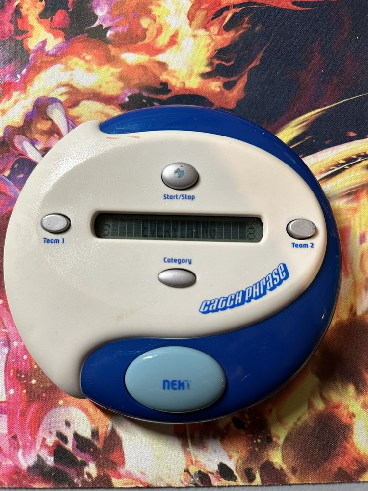 Catch Phrase Electronic Handheld Game 2004, Pre-owned Works
