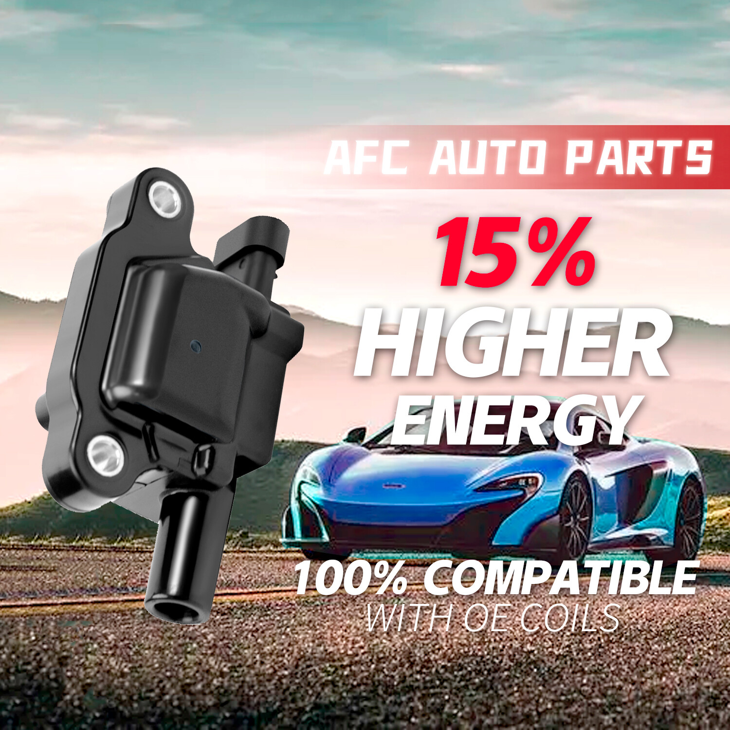 8Ignition Coil and Spark Plug+ Wire For GMC Chevy Silverado 1500 Tahoe 5.3L AFC